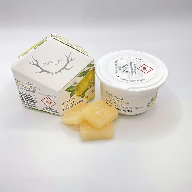 Pear Gummies | 1:1 THC:CBG | 100mg
