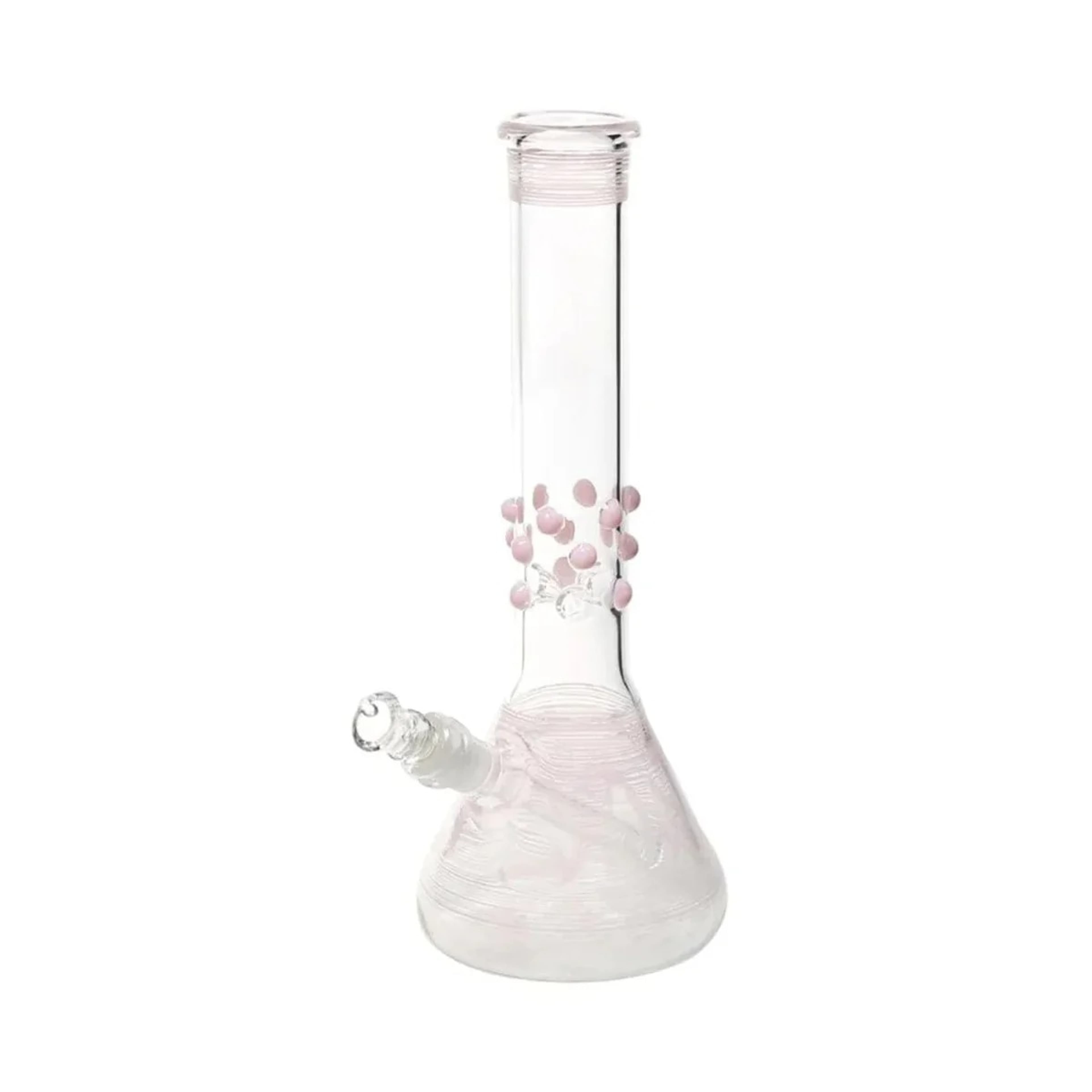 Wrap & Rake Artistic Beaker Water Pipe 12" - 19mm - Various Colors - Biohazard - - $50 - Paraphernalia