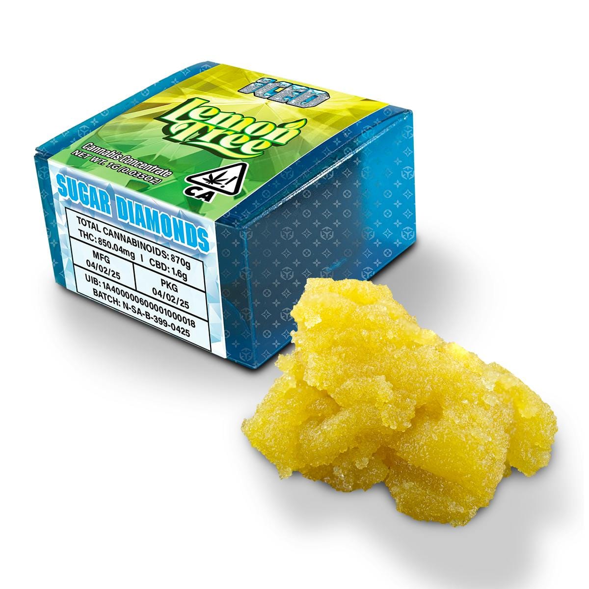 ICED - Packaged Concentrate - 1g - Sugar Diamonds - Lemon Tree - Iced concentrate -  - $13 - Concentrates