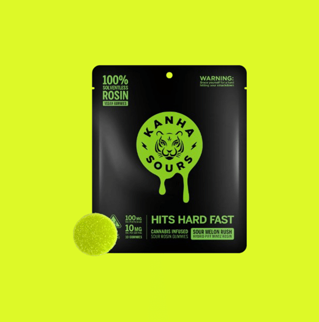 BOGO: SOUR MELON RUSH LIVE ROSIN GUMMIES | PIFF MINTZ | KANHA | BUY ANY KANHA, GET THIS FOR $2