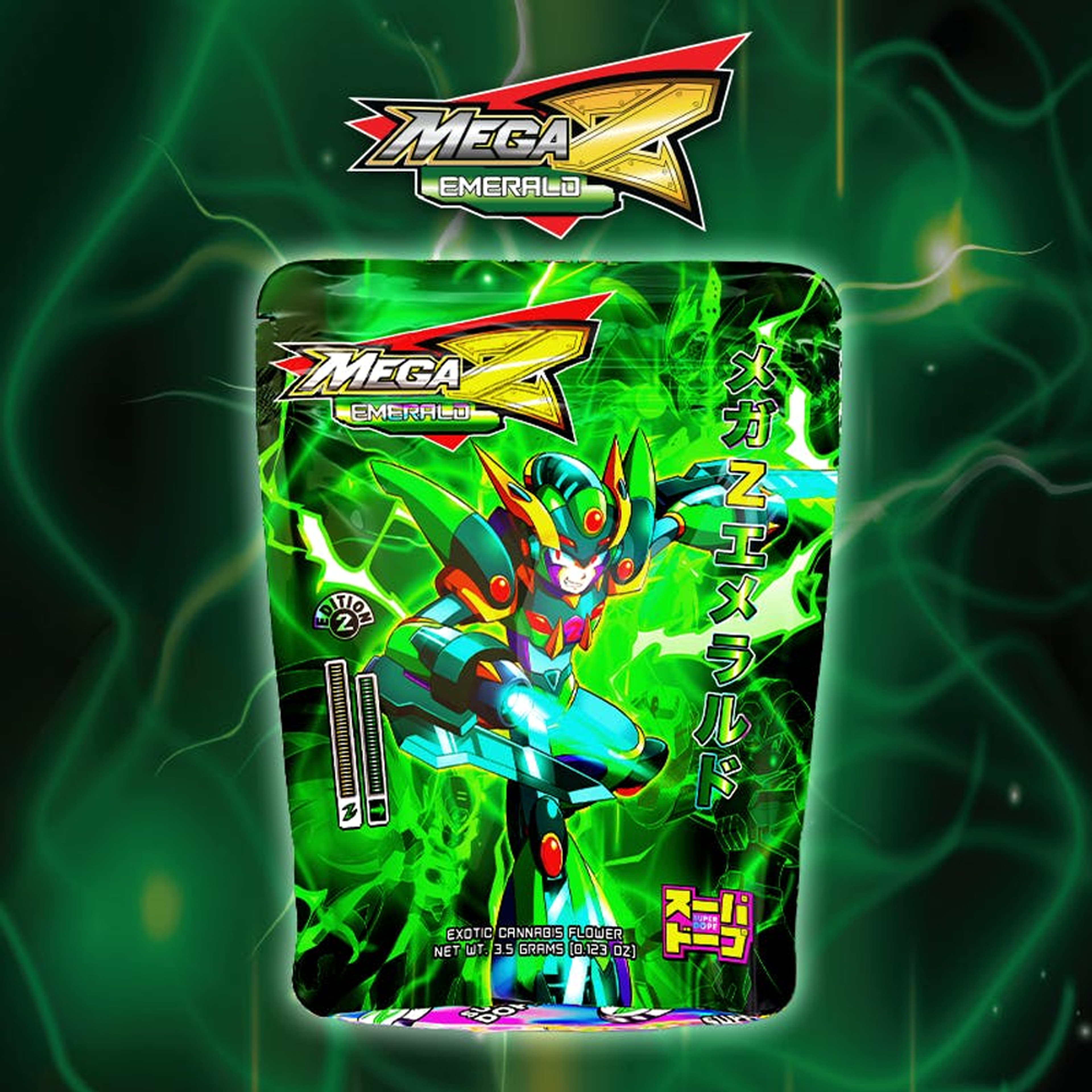 Mega Z Emerald 25.3% - 3.5g *SPECIAL PRICING* - Super Dope - Eighth - $49 - Exotic Eighths - Buy 8 Mix & Match get 13.5% Off PLUS $.01 Punch T1 Rosin