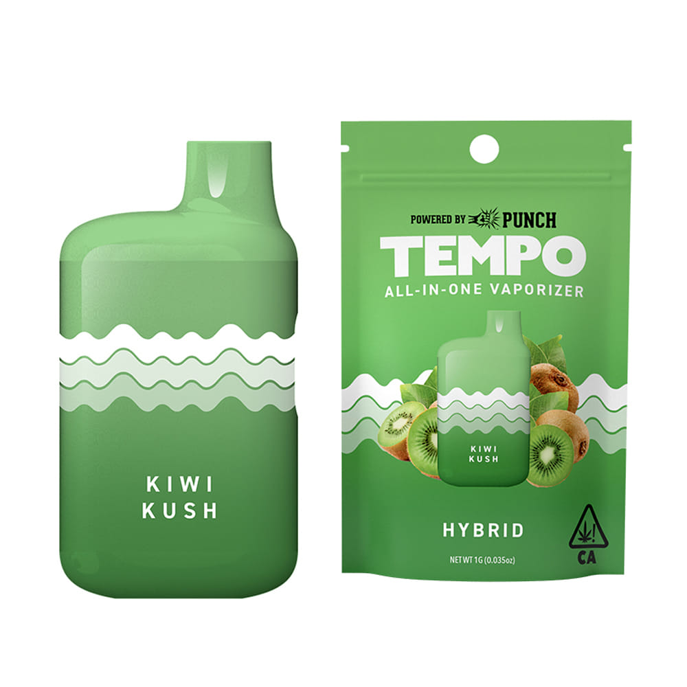 Kiwi Kush AIO (H) ** B2G1 EVERYDAY ** - TEMPO - Kiwi Kush (H) - $25 - Vape Cartridge