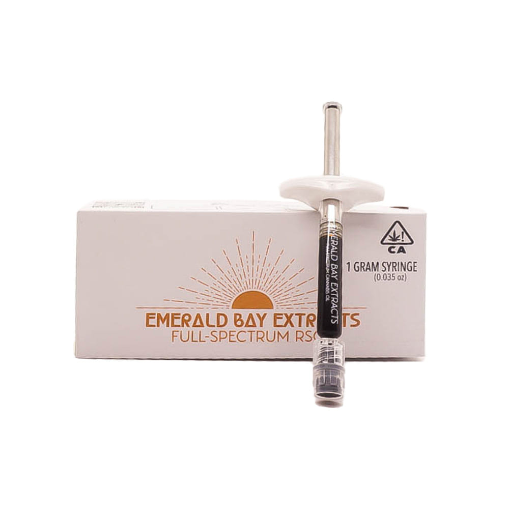 RSO Syringe - Apple Fritter 1:1 - Emerald Bay Extracts - Gram - $35 - Tinctures