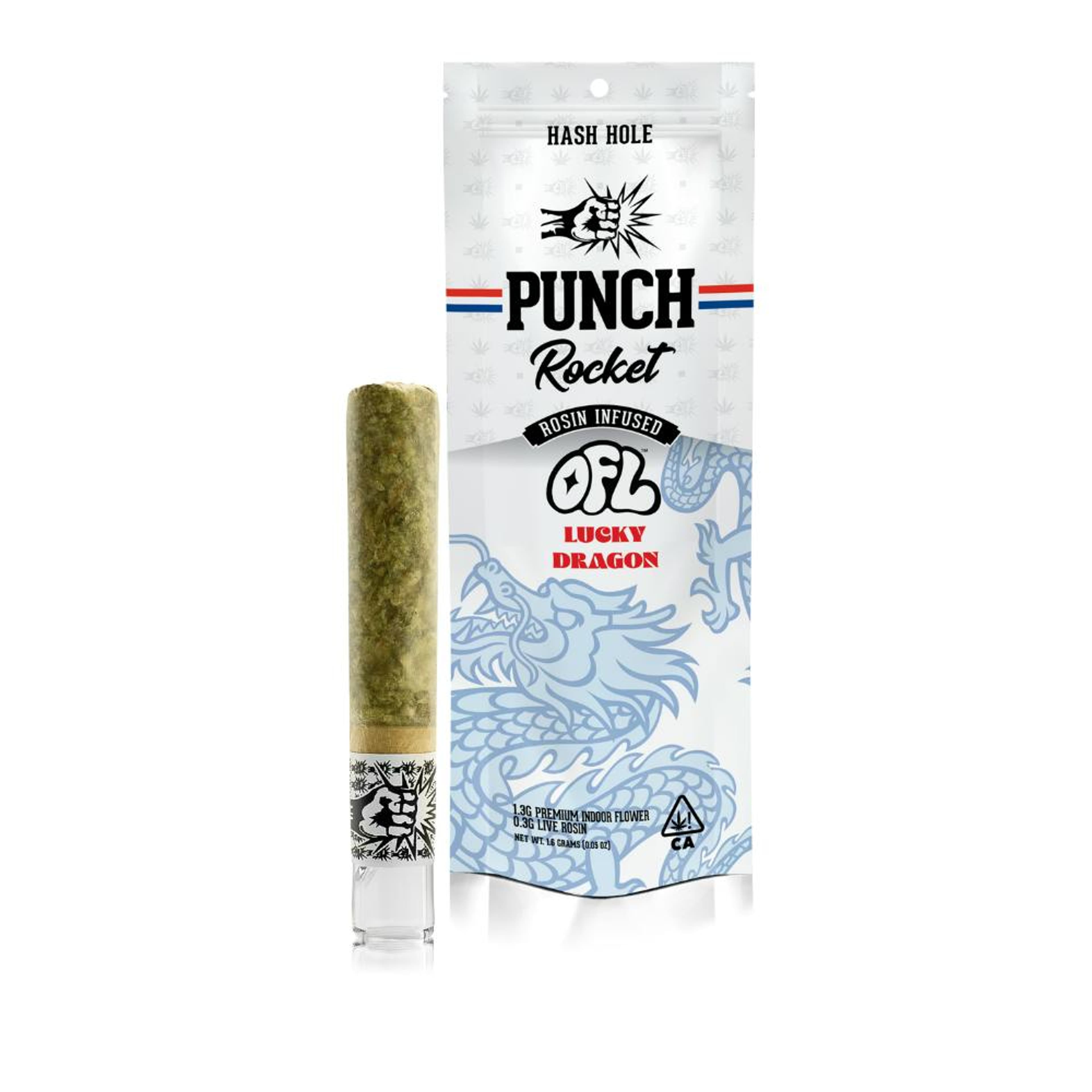 Lucky Dragon x NYCZ Rocket (Oakfruitland) (1.6g) - Punch Edibles & Extracts - - $26 - Preroll