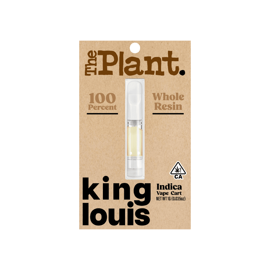 The Plant - King Louis - Whole Resin 1g - The Plant - The Plant - King Louis - Whole Resin 1g - $38 - 1g Vape Carts & Pods