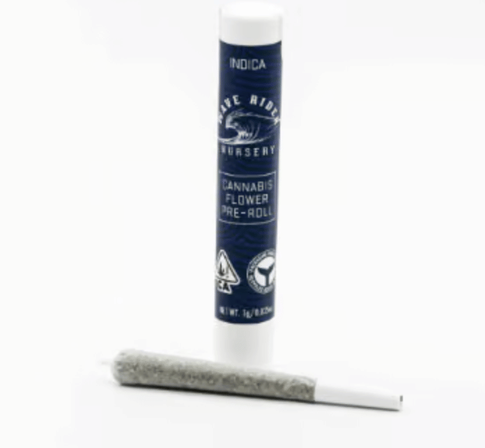 *LIMIT 1 PER ORDER* Wave Rider: Alien Kush - 1g Pre-Roll - Wave Rider -  - $2 - Pre-Rolls