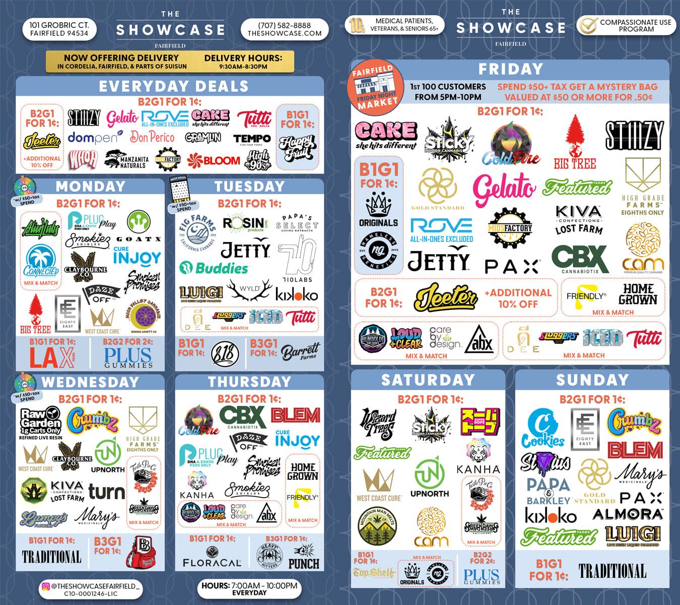 *DAILY DEALS valid through 03/31/26* - The Showcase - Daily Deals - $0.01 - Accessories