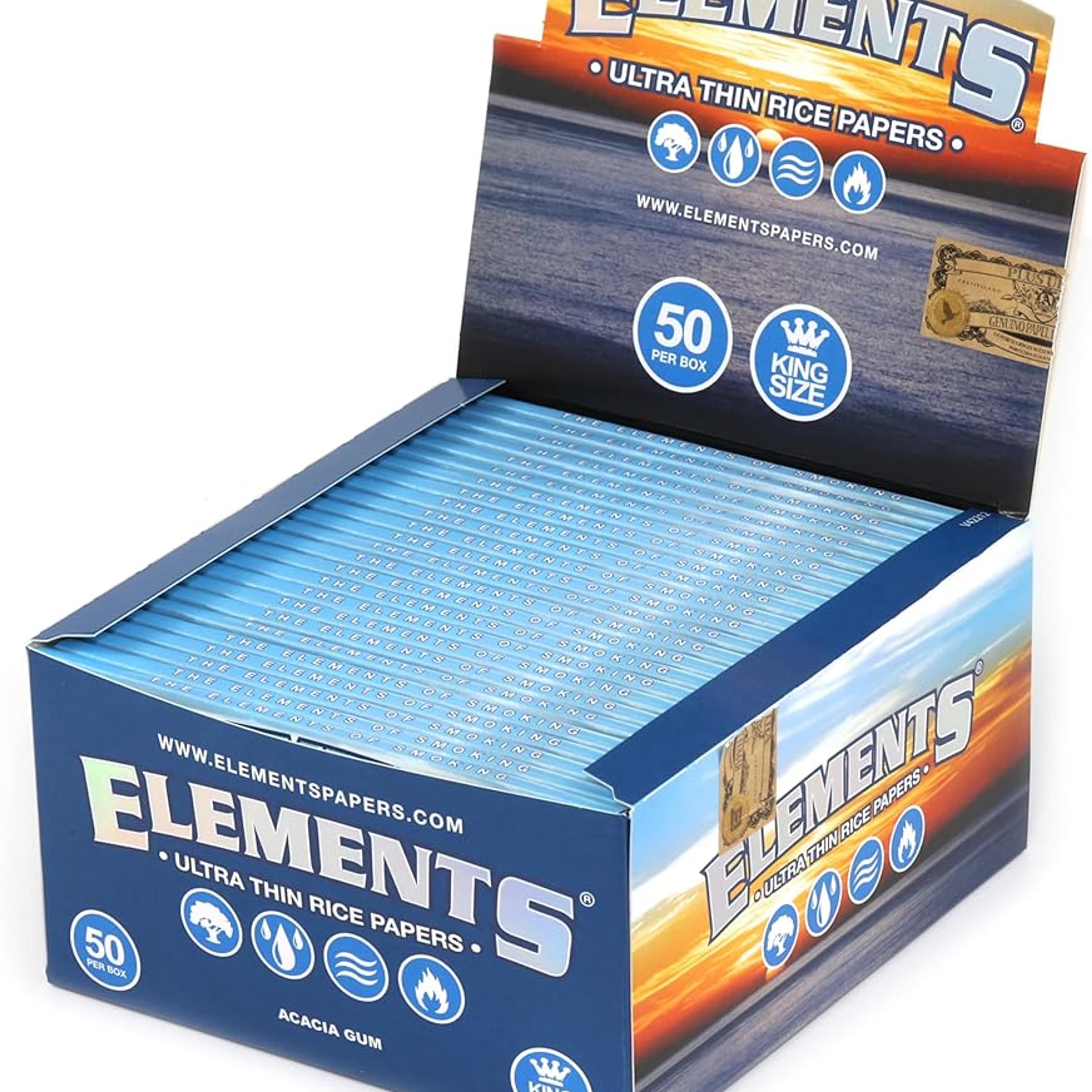 Prism King Size | Ultra Thin Rice Papers - ELEMENTS - - $3 - Accessories