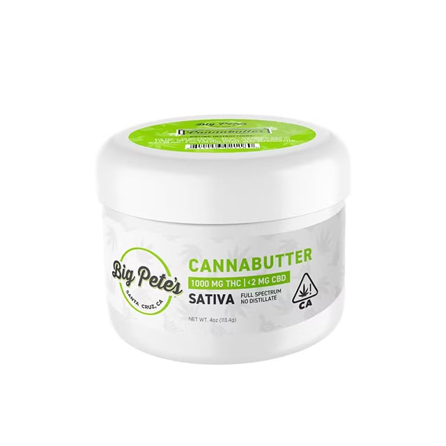 Cannabutter - Sativa 1000mg THC