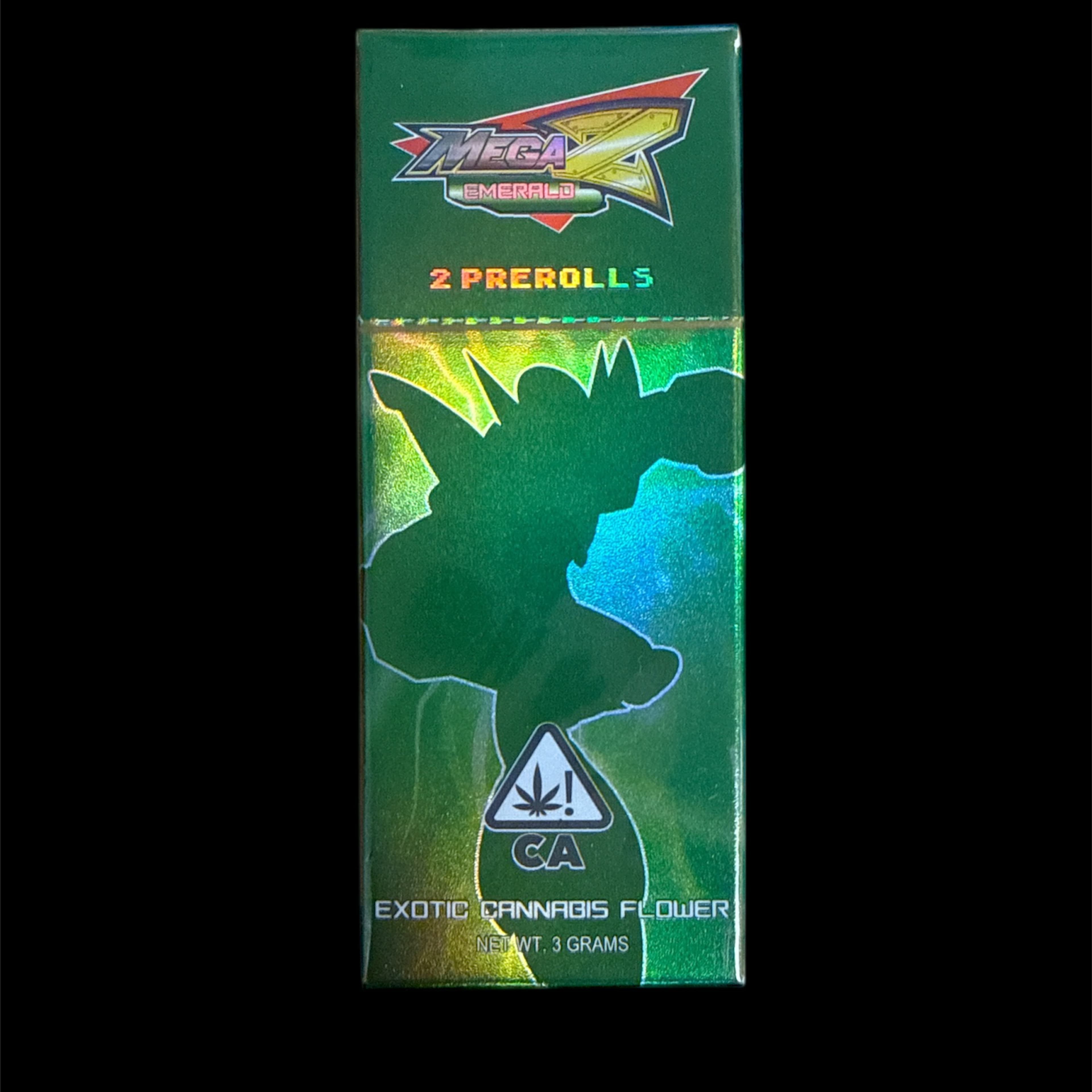 SuperDope - Mega Z Emerald - Pre-Rolls - 2pk - 3g - Super Dope - 2 x 1.5g - $34.99 - Pre-Rolls