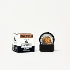 Peanut Butter Cup Live Resin Sugar 82% THC - West Coast Cure -  - $22 - Concentrates