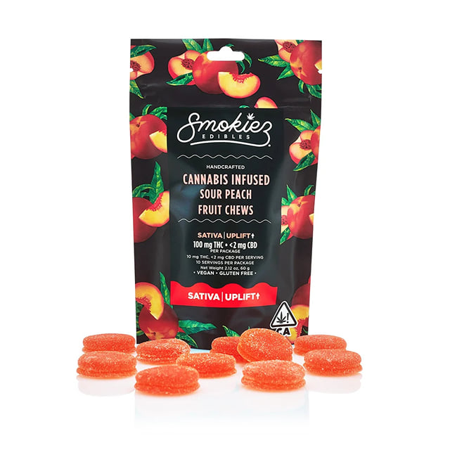 Sour Peach Fruit Chews