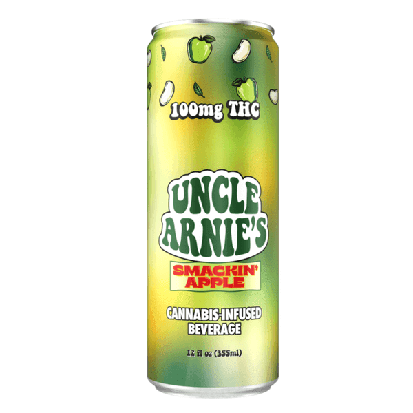 Smacking Apple - 100mg 12oz Drink - Uncle Arnie's - 100mg Drink - Hybrid - $6.99 - Drinks