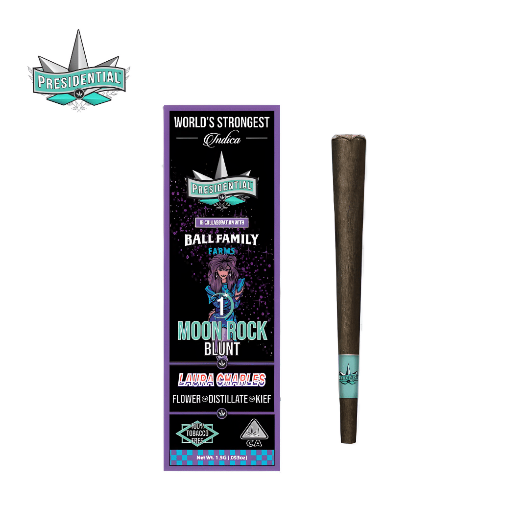 Presidential x Ball Family Farms - Laura Charles - Moon Rock Blunt - 1.5g - Presidential - Laura Charles - $19.99 - Blunts / Hash Holes