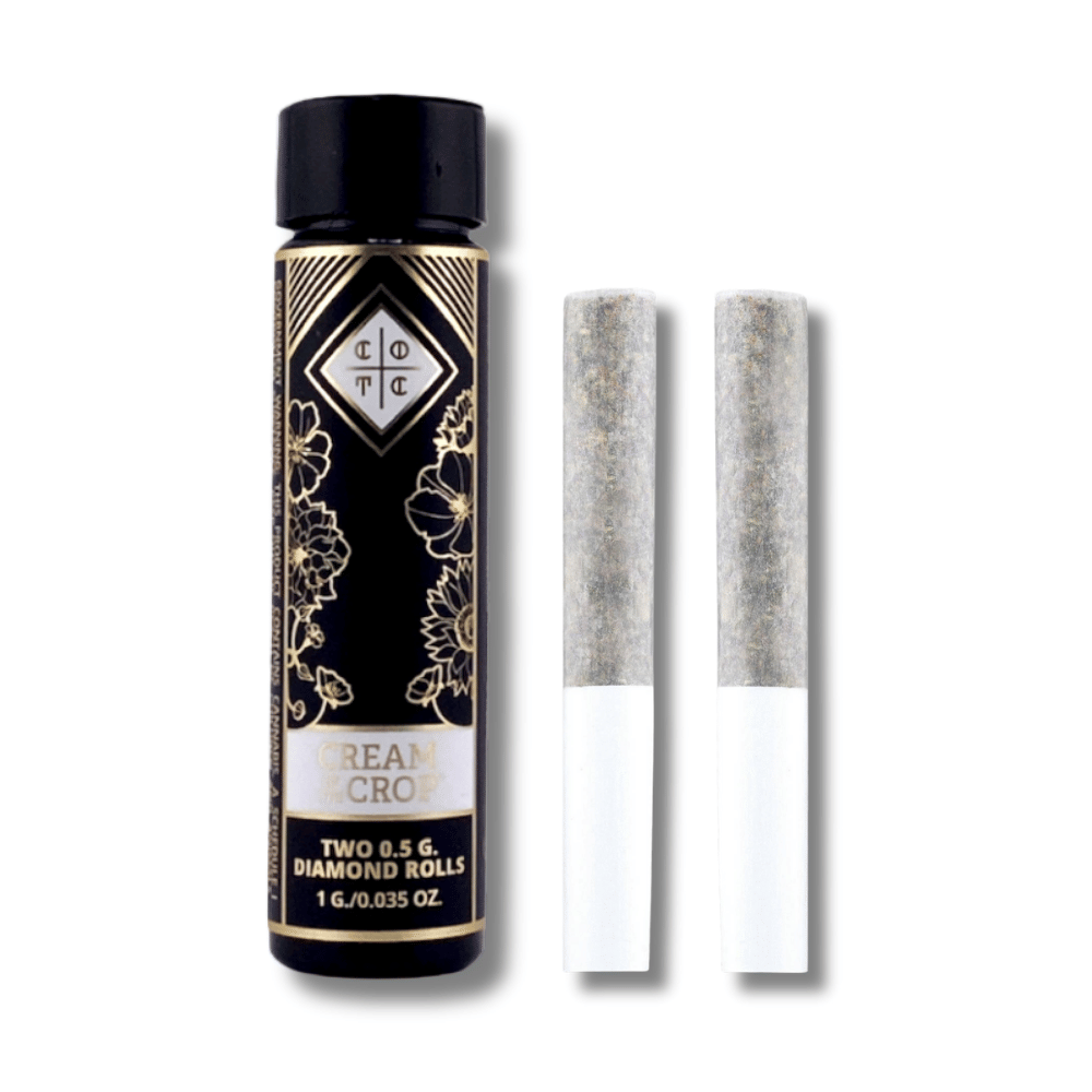 Spritzer x Moroccan Peaches Diamond Infused 2pk Prerolls - Cream Of The Crop -  - $22 - Preroll
