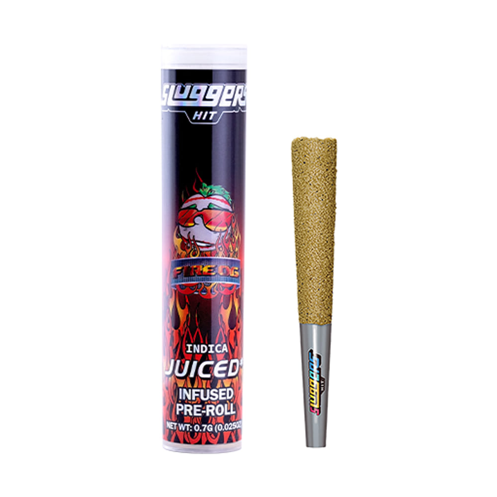 Fire OG (I)  .7g Infused Preroll - Sluggers - Fire OG .7g Infused - $10 - Prerolls