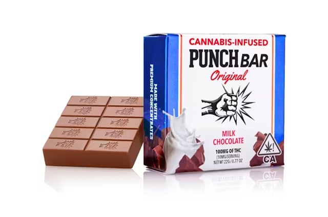 Punch Edibles - 100mg PunchBar - S'mores Milk Chocolate