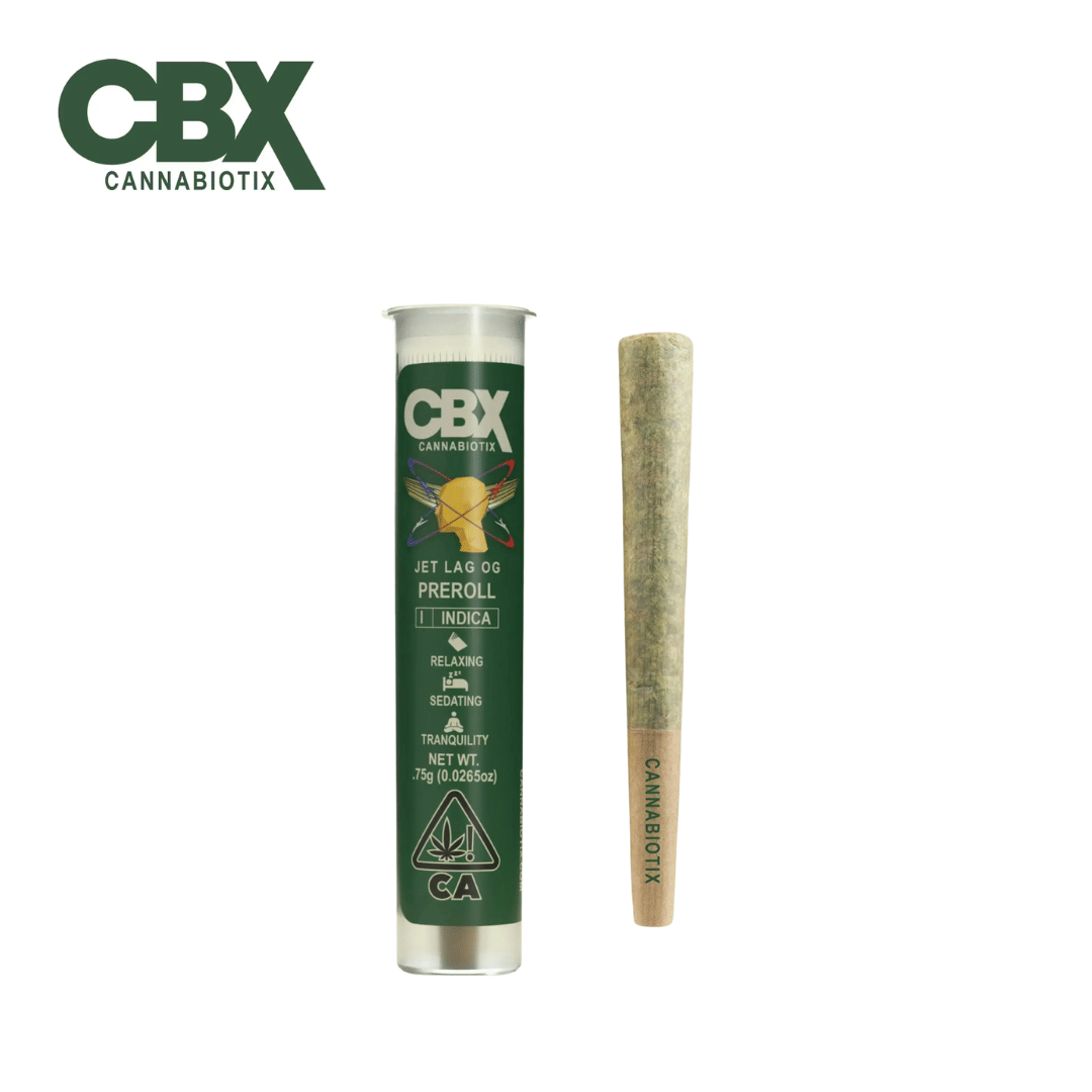 CBX - Jet Lag OG - Pre-Roll - 0.75g - Cannabiotix - Jet Lag OG - $10.99 - Pre-Rolls