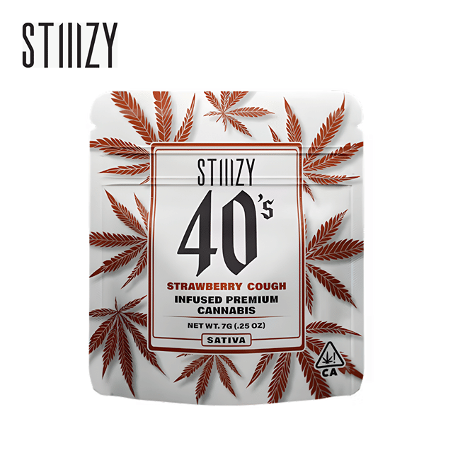 Stiiizy - Strawberry Cough - 40's Infused Flower - 7g ***B2G1 EVERYDAY***