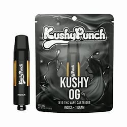 Kushy Punch: Kushy OG 1g Cart Indica
