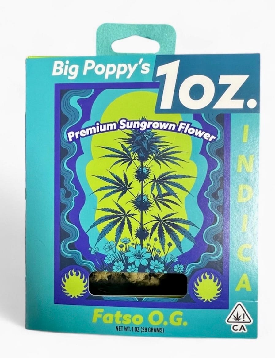 Big Poppy's - Fatso OG - 28g - Big Poppy's - Big Poppy's - Fatso OG - 28g - $79 - Flower
