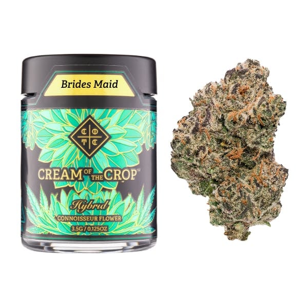 Cream of the Crop Flowers - Brides Maid (3.5g Hybrid) *NEXT DAY DELIVERY ONLY*