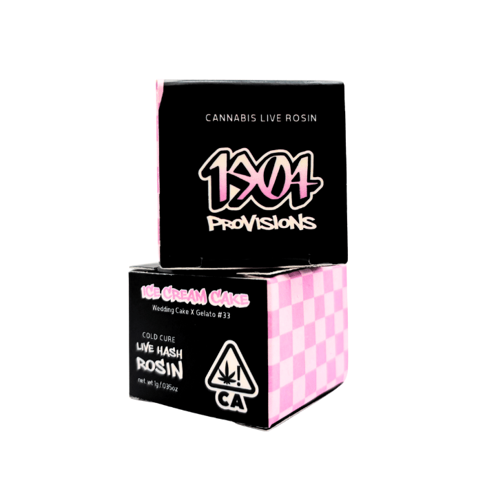 1904 - Ice Cream Cake - Live Rosin - 1904 Provisions -  - $36 - Concentrates