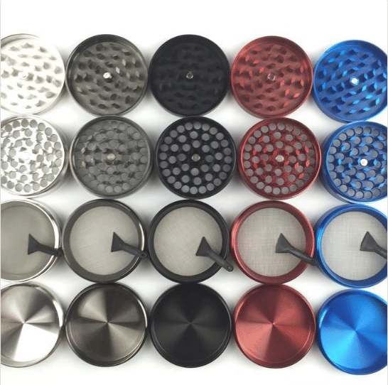 4pc Zinc Grinder 63mm - LuvBuds -  - $18 - Accessories