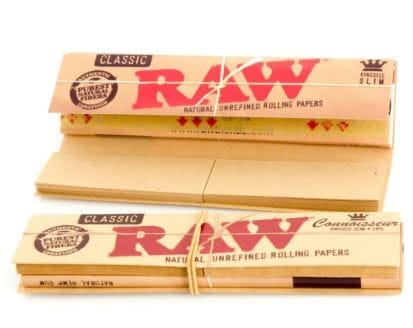 Rolling Papers - King Size Classic + Tips - RAW - King Size Rolling Papers &  Tips - $4 - Accessories