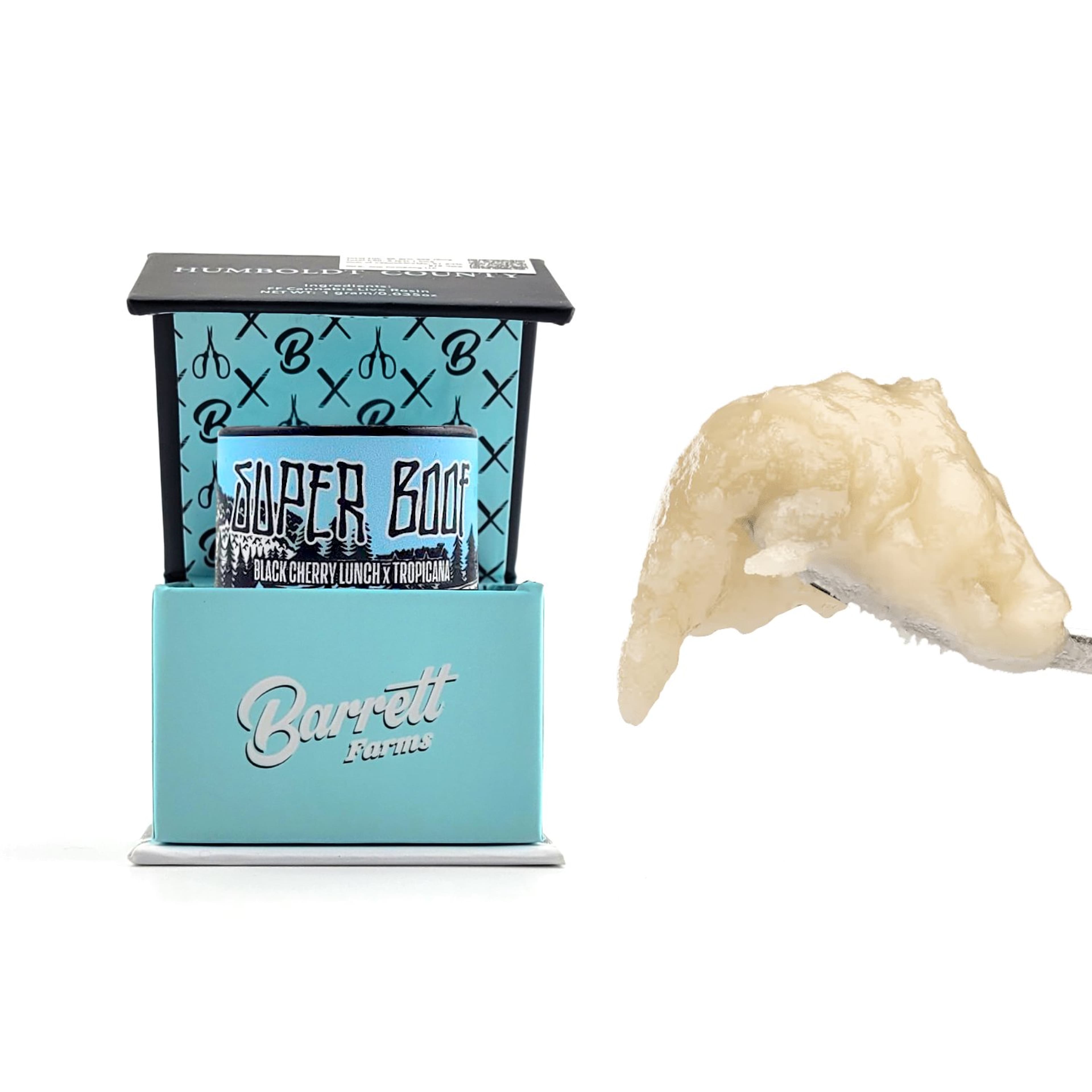 Super Boof - Live Rosin 1G - Barrett Farms - Super Boof Live Rosin (H) - $48 - Concentrates