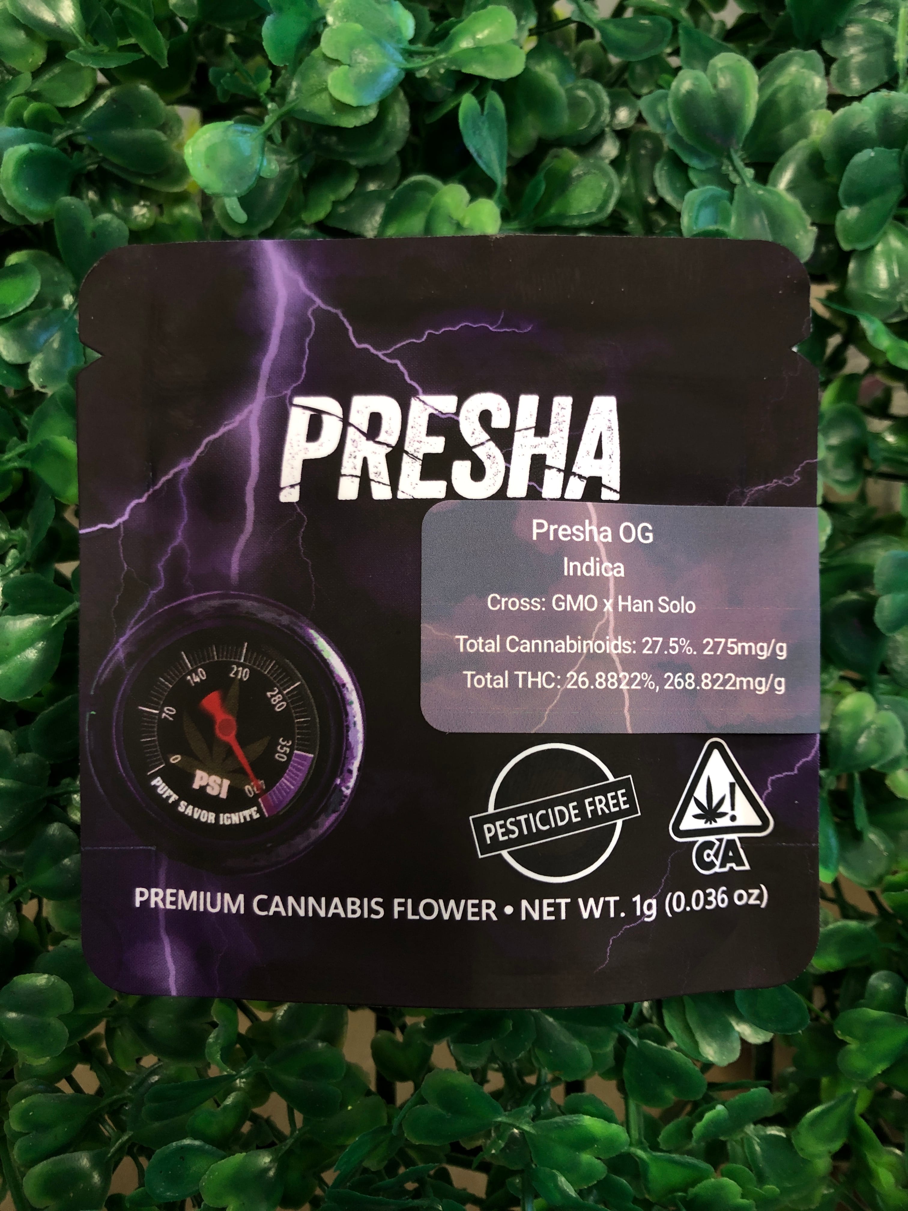 Presha OG 1g - Presha - Gram - $5.50 - Flowers