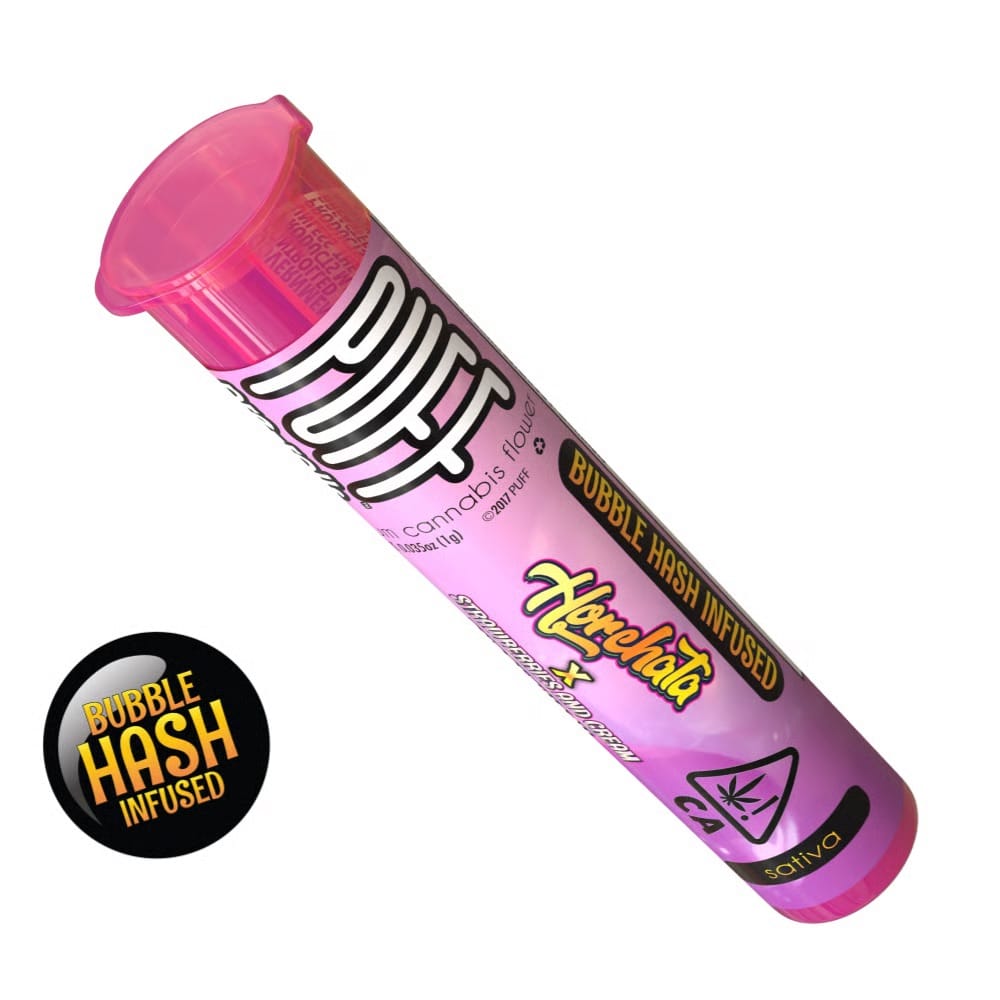 Horchata x Strawberries and Cream | Hash-Infused Pre-Rolls [1g] - PUFF -  - $11 - Pre-Rolls