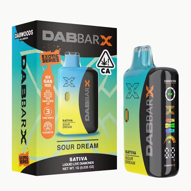 Sour Dream | Dab Bar X [1g] - Dabwoods -  - $55 - Vape Pens