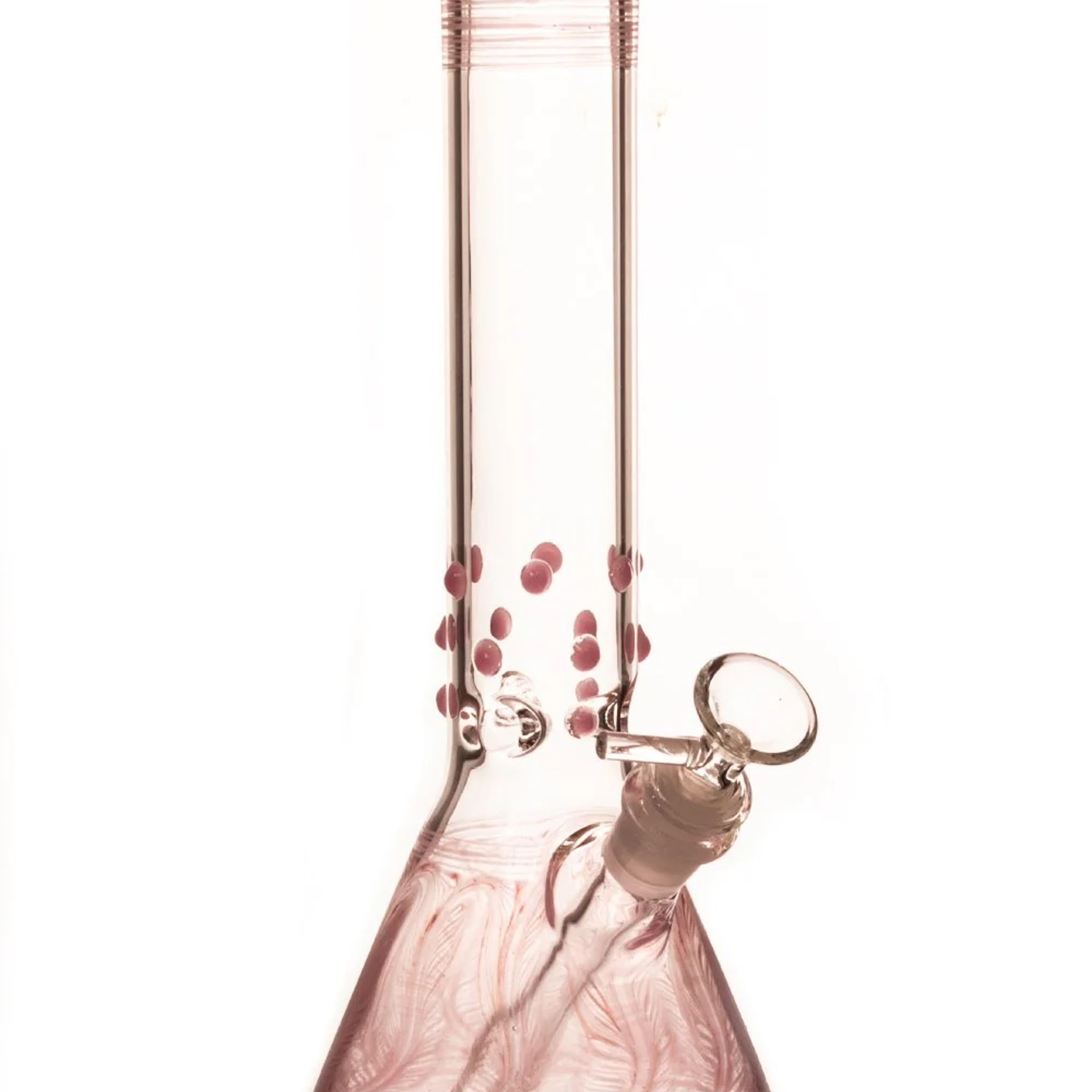 12" Pink Beaker | Bong - Biohazard - - $45 - Accessories