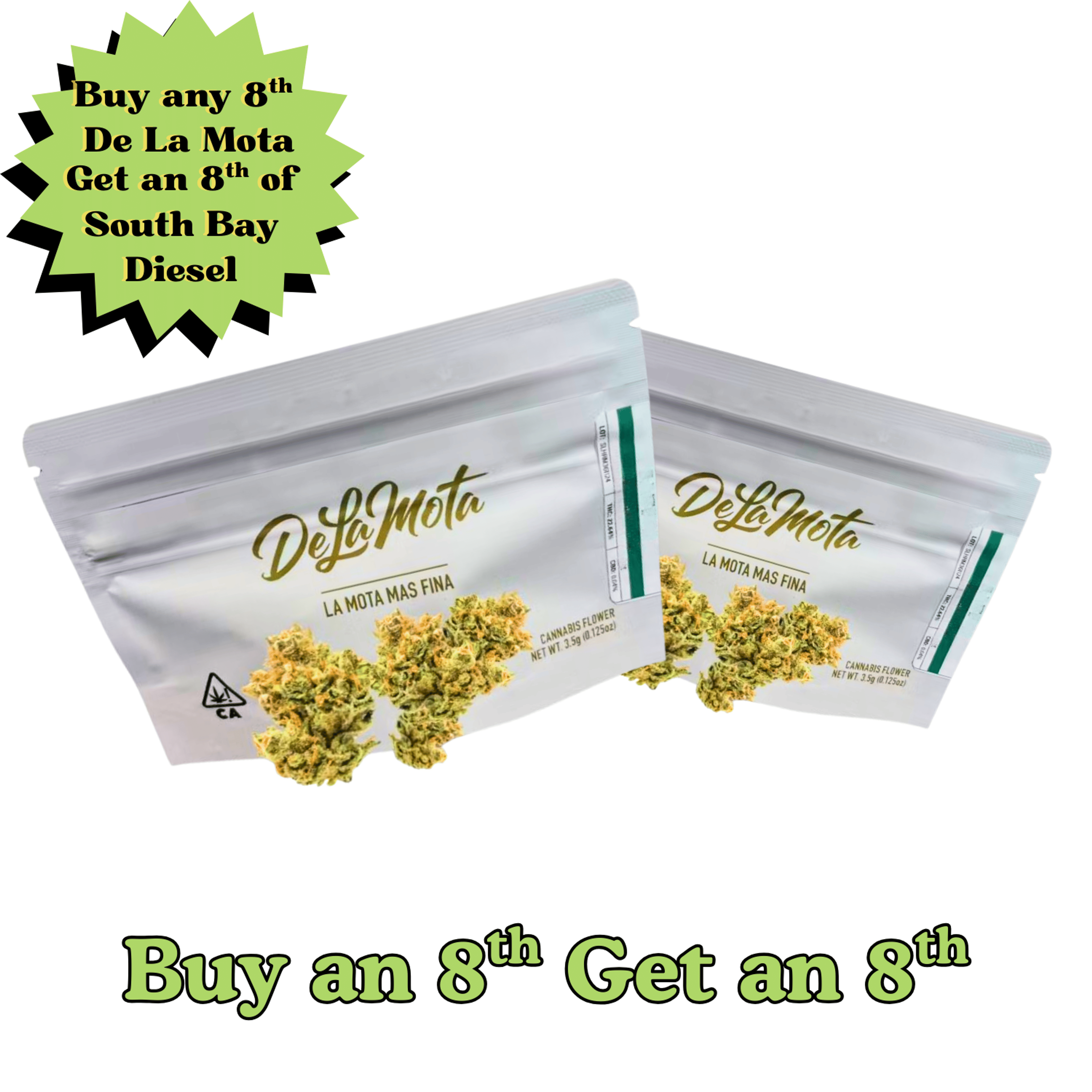 Sour Smacks 3.5g - De La Mota - - $24.99 - Flower