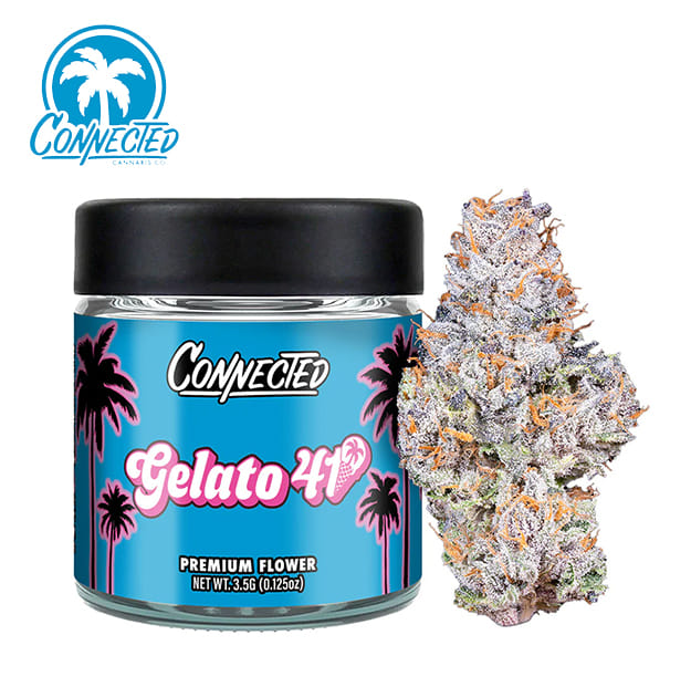 Connected - Gelato 41 - 3.5g - Connected -  - $49.99 - Indoor Flowers