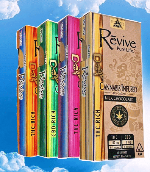 Revive Chocolate Bar - Revive Organics - Milk - $30 - Edibles