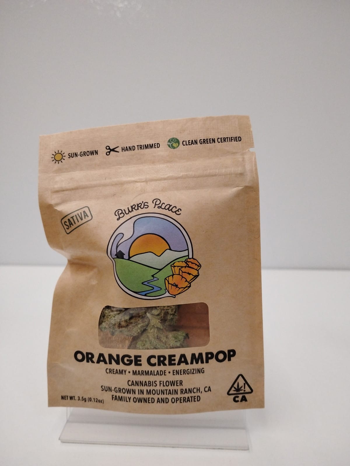 BURRS PLACE: Orange Cream Pop