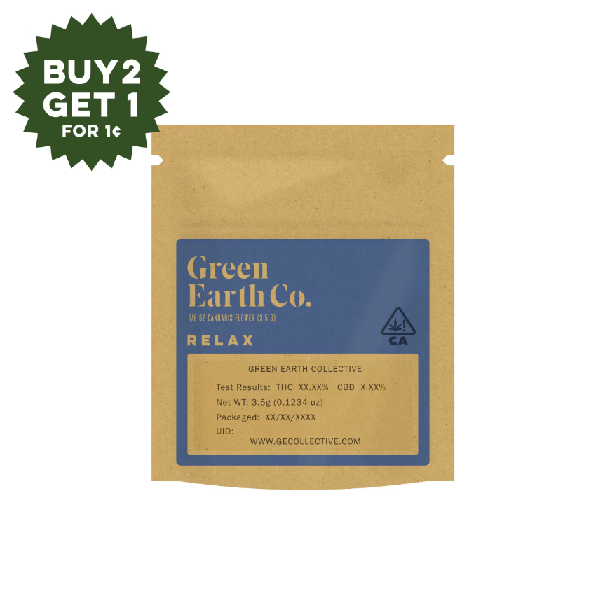Green Earth: Gas Face Top Shelf - 3.5g - Green Earth Co. -  - $35 - Flower