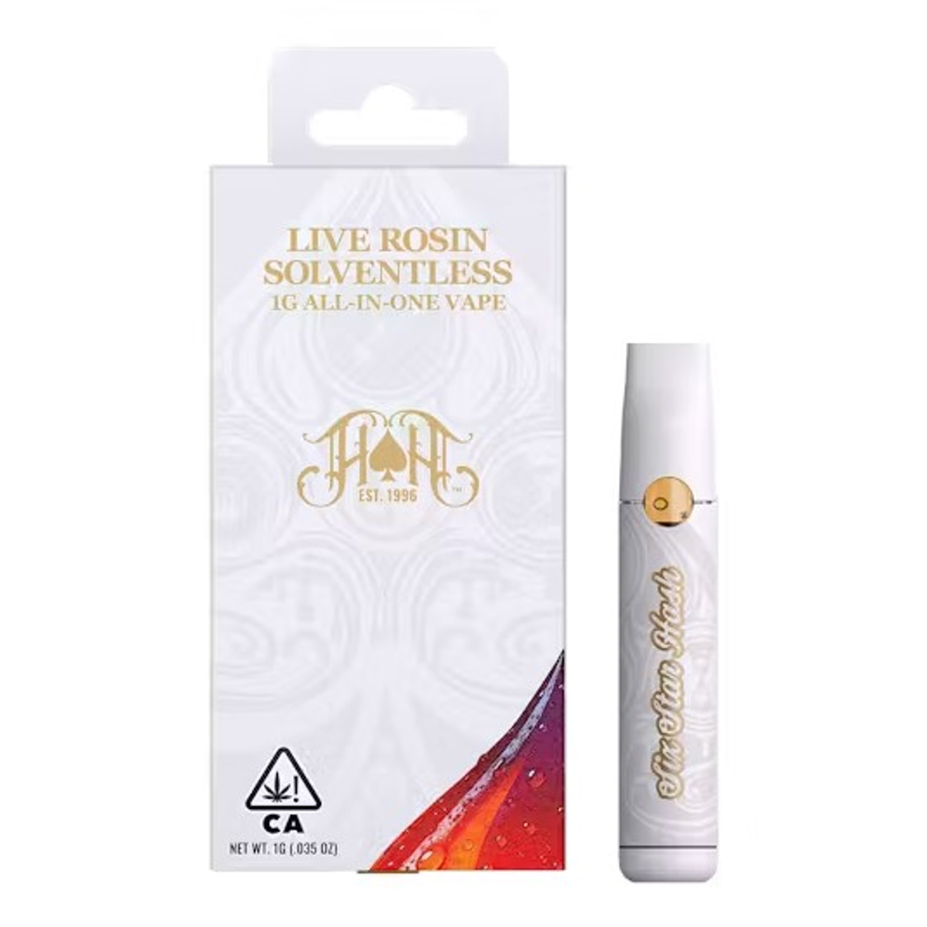 Heavy Hitters AIO - Grapefruit - Live Rosin Vape - 1g - Heavy Hitters - Rosin AIO - $69.99 - Disposable Vape Pens (All In One)