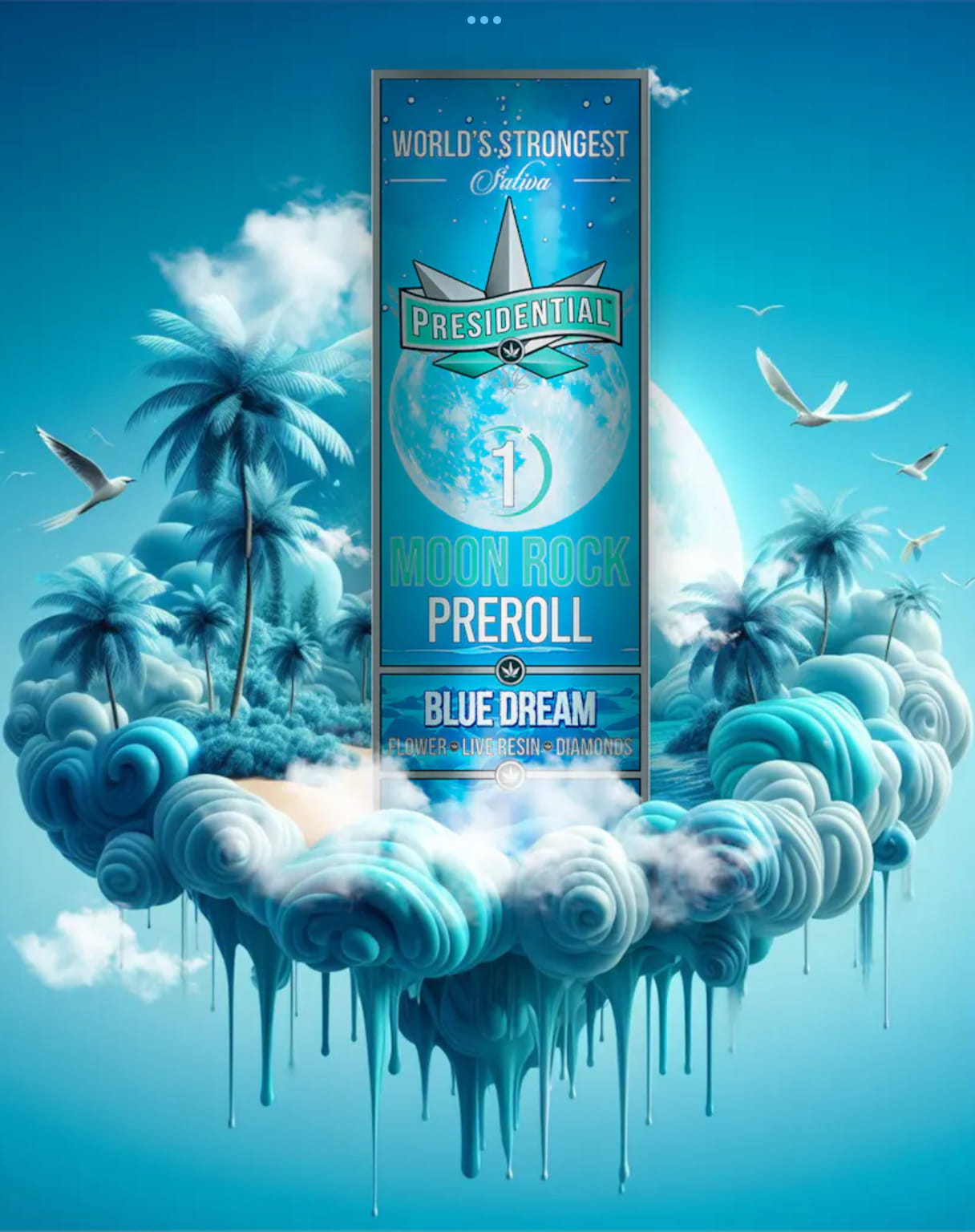 Presidential — Blue Dream Moon Rock