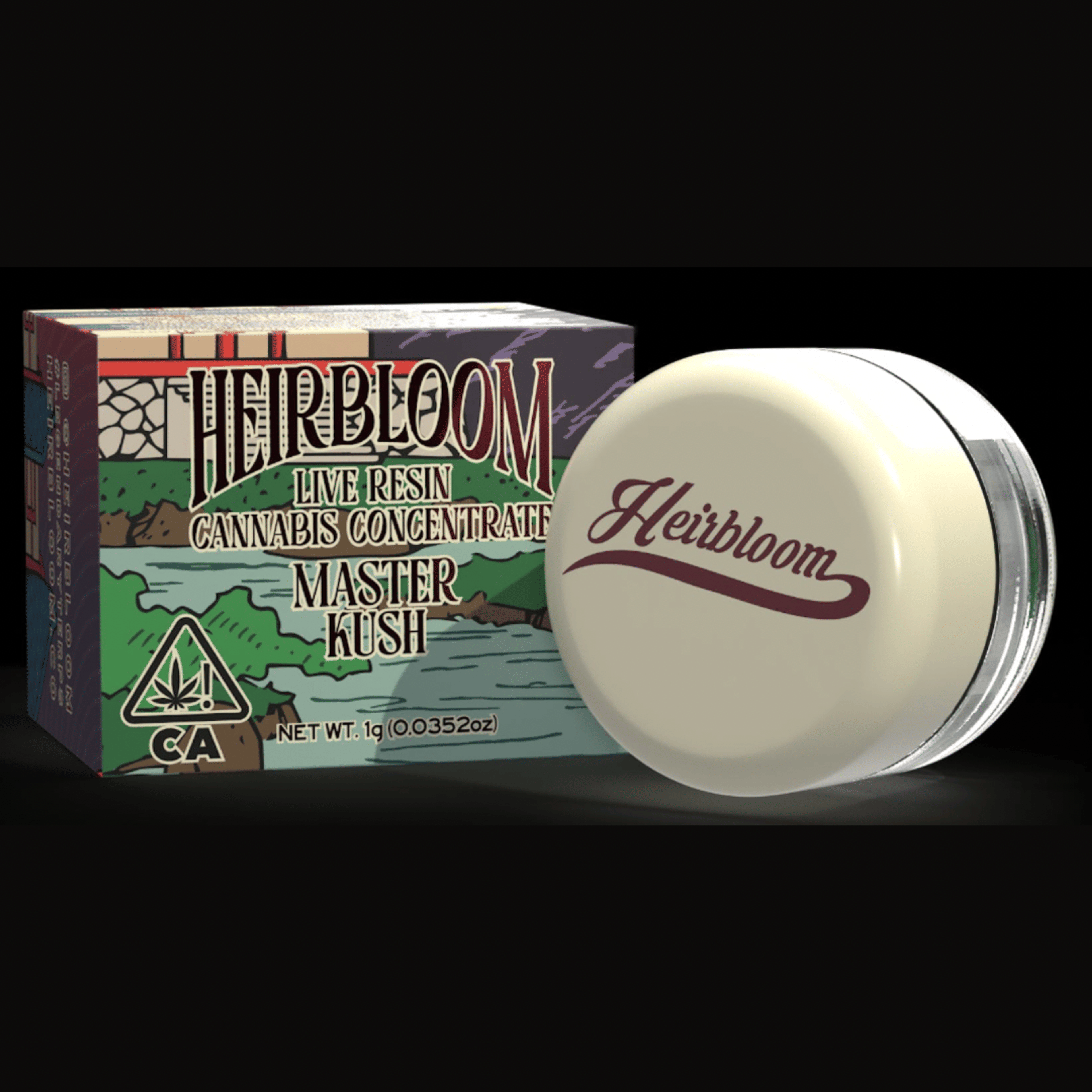 Master Kush Terp Sugar 1G - HEIRBLOOM - - $21.50 - Concentrates