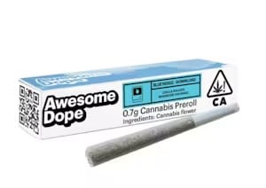 0.7G BLUE NERDZ PREROLL - Awesome Dope -  - $4 - Pre-Rolls