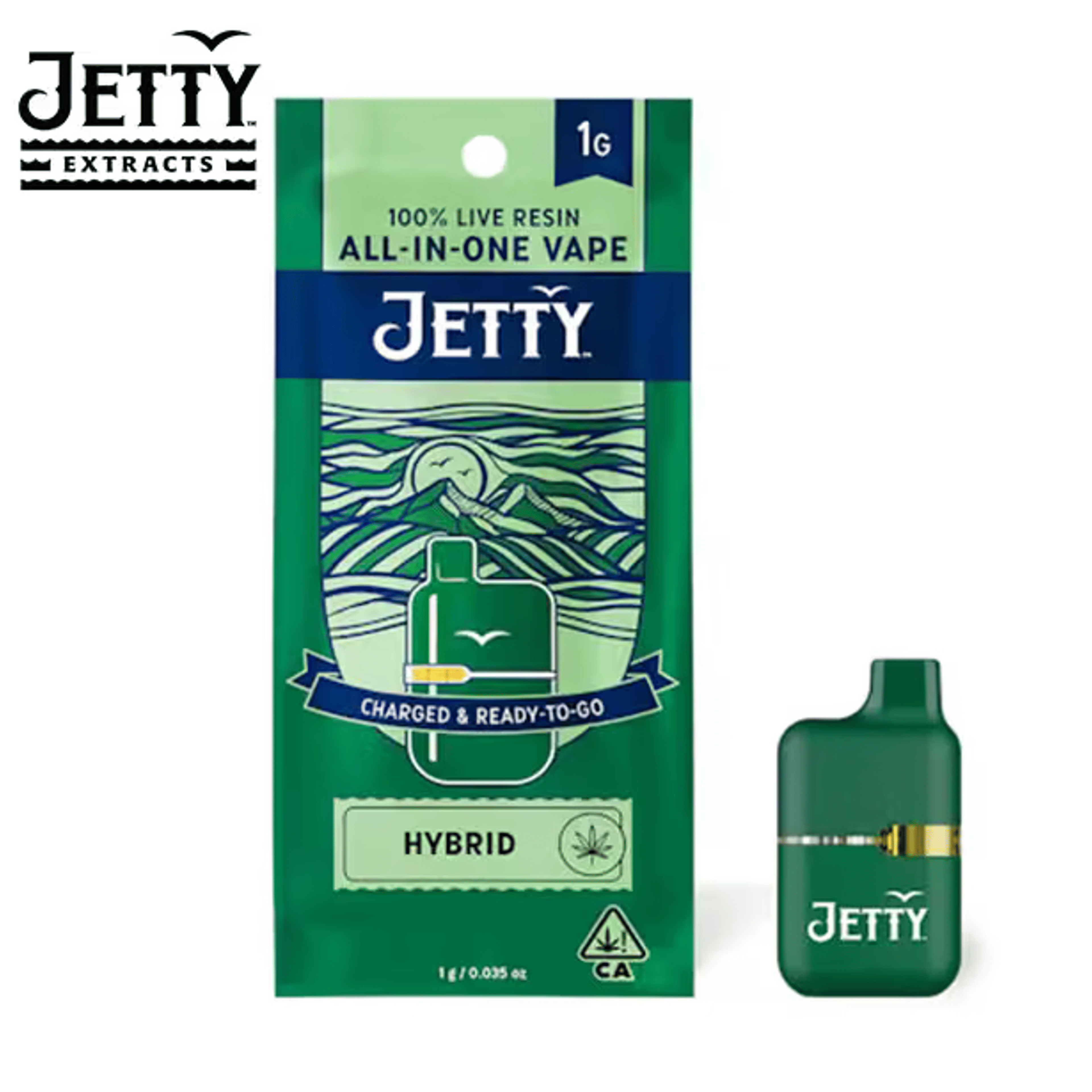 Jetty - Vanilla Funk - Live Resin AIO - 1g - Jetty Extracts - AIO Vanilla Funk - $35.99 - Disposable Vapes