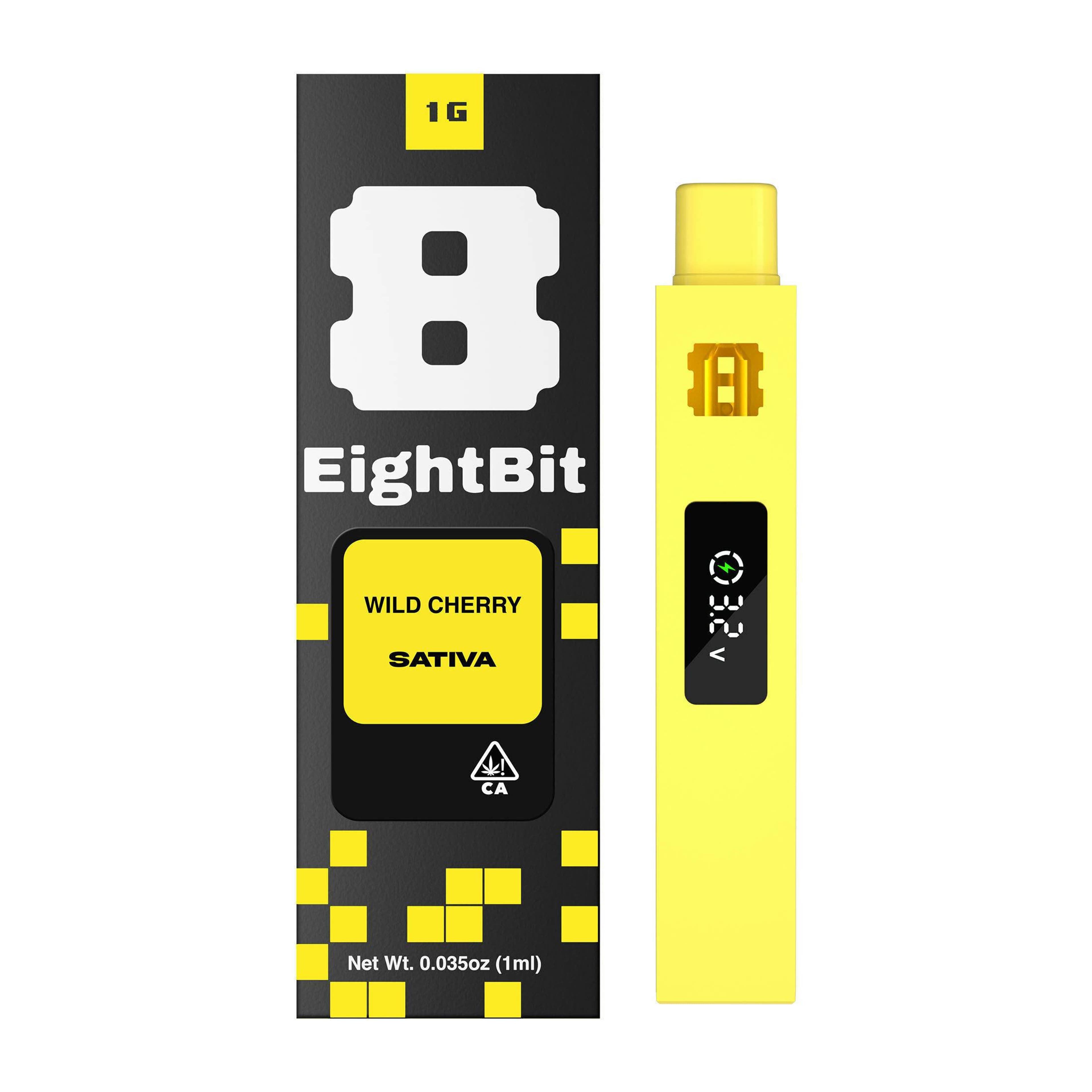 EIGHTBIT AIO | 1g - WILD CHERRY - Live Rosin Infused - Sativa - EIGHTBIT - - $19.04 - All-In-Ones