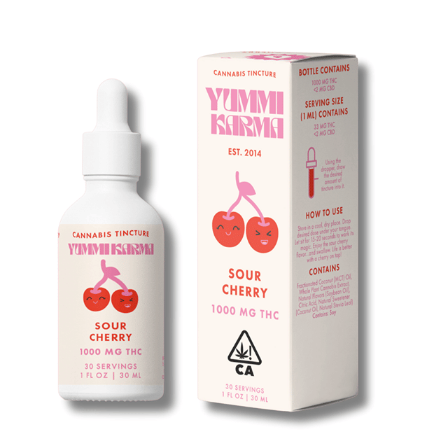 Sour Cherry Drops 1000mg