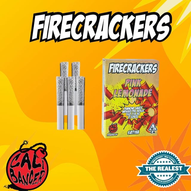 Pink Lemonade | 5 x 0.7 Infused Pre Roll Pack 3.5G