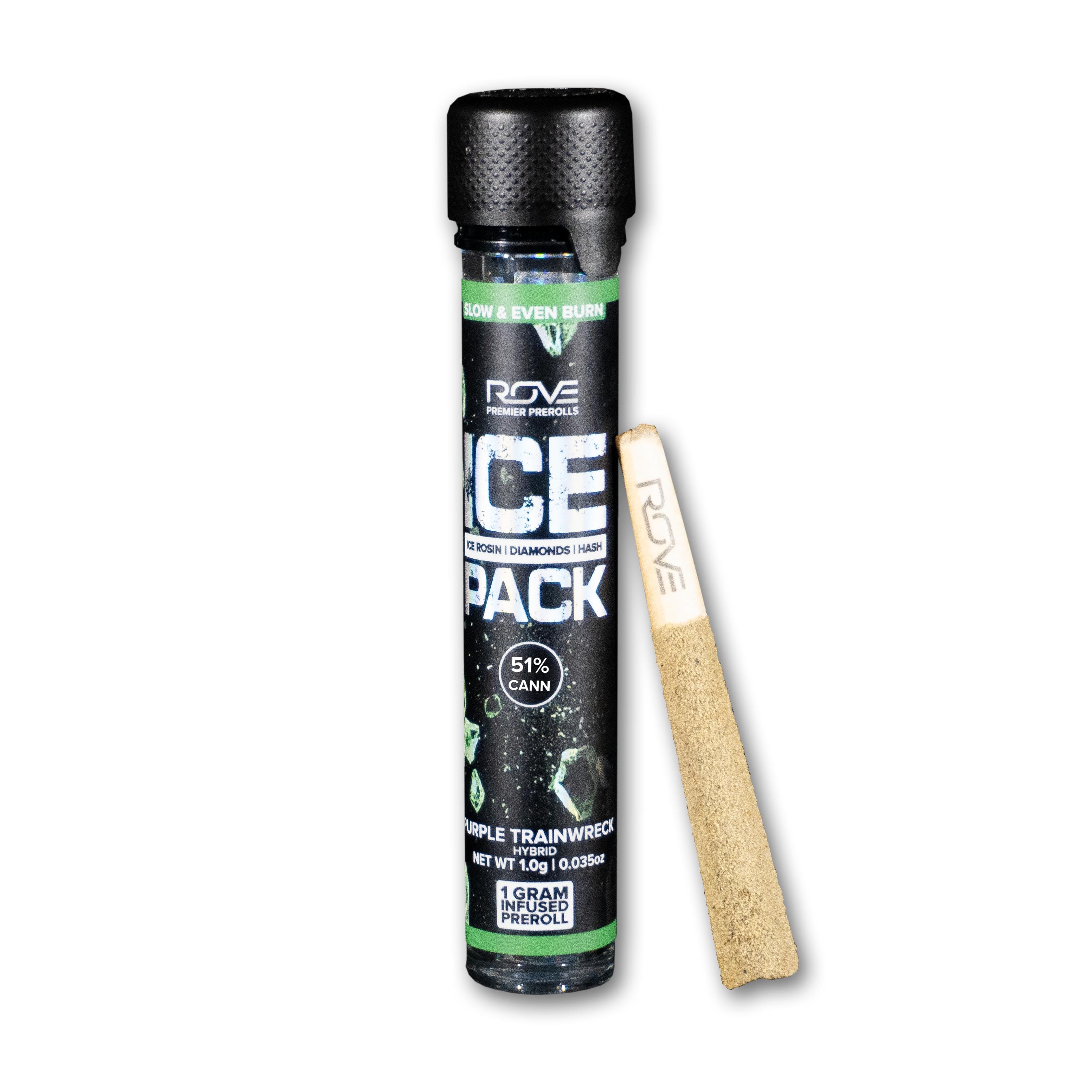 Purple Trainwreck | Ice Pack, Diamond, Hash | 1pk/1g
