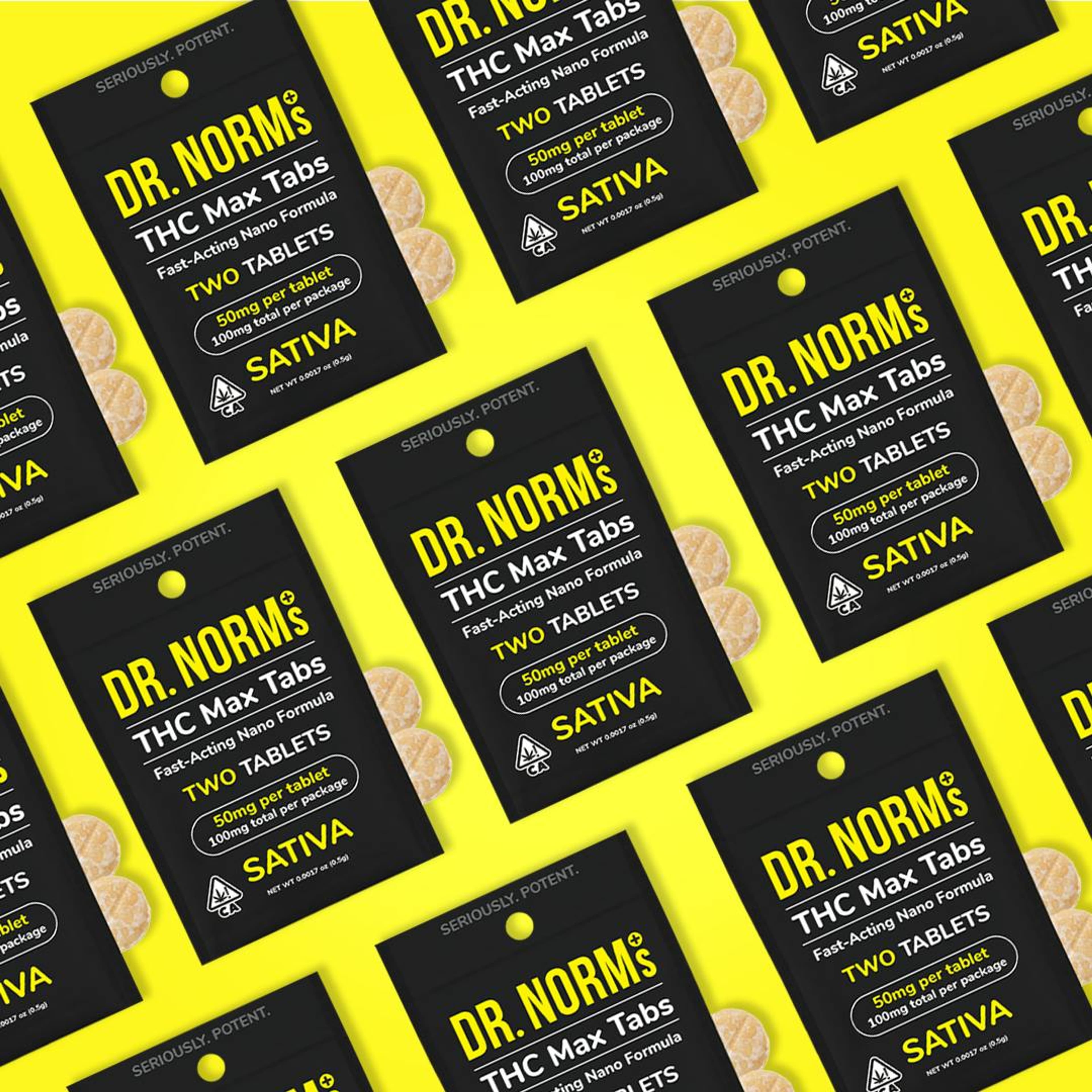 Sativa THC MAX 2pk Tablets - Dr. Norms - - $6 - Edible