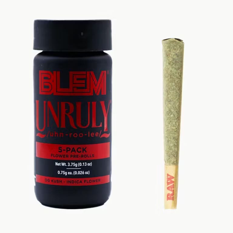 Unruly | Pre-Roll Pack [5pk][3.75g] - Blem -  - $50 - Pre-Rolls